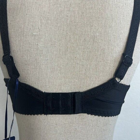Fantasie BLACK Alex Underwire with Side Support Bra Size 32DD Lace Coquette NWT - Picture 11 of 12